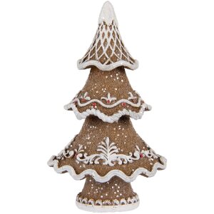 Clayre & Eef 6PR5393 Kerstboom Decoratie 7x5x11 cm...