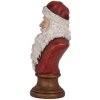 Clayre & Eef 6PR5398 Decoratieve Kerstman Buste 18x12x30 cm