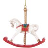 Clayre & Eef 6PR5413 Decoratiehanger Schommelpaard 8x2x7 cm