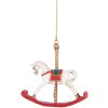 Clayre & Eef 6PR5413 Decoratiehanger Schommelpaard 8x2x7 cm