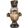 Clayre & Eef 6PR5591 Decoratie Borstbeeld Notenkraker 9x6x15 cm Rood