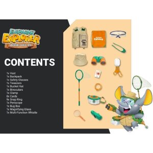 Byomic Kids Explorer Set – 28-delig oranje