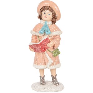 Clayre & Eef 6PR5688 Decoratie Kind 7x8x18 cm Blauw