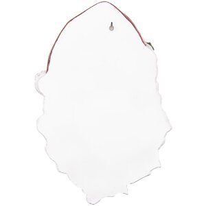 Clayre & Eef 6PR5690 Wanddecoratie Kerstman 32x9x45 cm