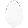 Clayre & Eef 6PR5690 Wanddecoratie Kerstman 32x9x45 cm
