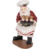 Clayre & Eef 6PR5695 Kerstman Decoratie 17x16x28 cm Rood