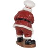 Clayre & Eef 6PR5695 Kerstman Decoratie 17x16x28 cm Rood