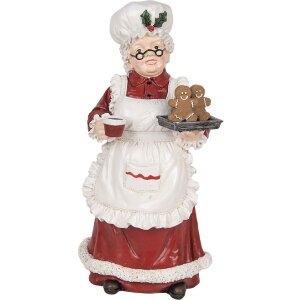 Clayre & Eef 6PR5696 Kerstversiering Kerstvrouw...