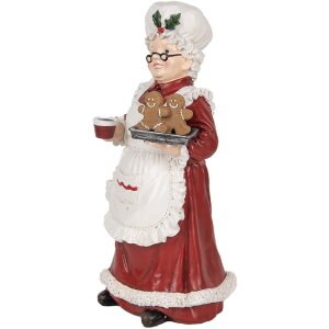 Clayre & Eef 6PR5696 Kerstversiering Kerstvrouw...