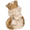 Clayre & Eef 6PR5698 Decoratie Engel 21x12x22 cm Beige-Goud