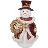 Clayre & Eef 6PR5703 Decoratie Sneeuwman 15x14x24 cm