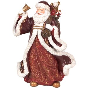 Clayre & Eef 6PR5704 Kerstman Decoratie 15x11x20 cm
