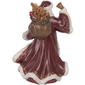 Clayre & Eef 6PR5704 Kerstman Decoratie 15x11x20 cm