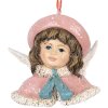 Clayre & Eef 6PR5706 Decoratiehanger Engel 8x7x7 cm