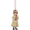 Clayre & Eef 6PR5709 Decoratiehanger Kind 4x4x11 cm Groen