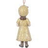 Clayre & Eef 6PR5709 Decoratiehanger Kind 4x4x11 cm Groen