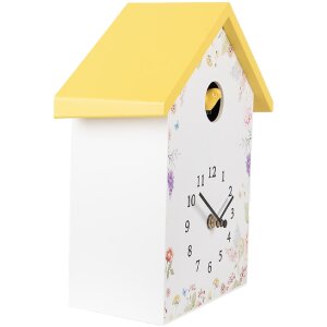 Clayre & Eef 6KL0839 Wandklok 20x10x26 cm / 3xAA