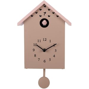 Clayre & Eef 6KL0840 Wandklok 20x10x26 cm 3x AA...