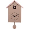 Clayre & Eef 6KL0840 Wandklok 20x10x26 cm 3x AA Batterijen