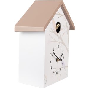 Clayre & Eef 6KL0841 Wandklok 20x10x26 cm 3x AA...