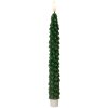 Clayre & Eef 6CA0001DGR LED Kaarsen Set 2 Groen Ø 3x25 cm