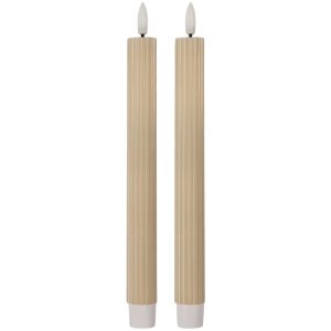 Clayre & Eef 6CA0002BE LED-kaarsen Set 2 Ø...