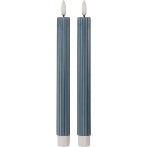 Clayre & Eef 6CA0002BL LED-kaarsen Set 2 Ø...