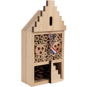Clayre & Eef 6H2437 Insectenhotel 12x7x25 cm Hout...