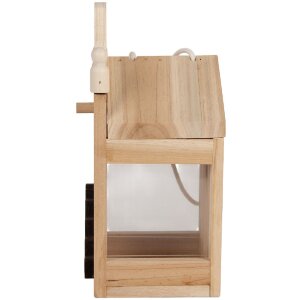 Clayre & Eef 6H2438 Vogelhuis 10x11x23 cm Hout
