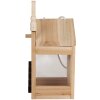 Clayre & Eef 6H2438 Vogelhuis 10x11x23 cm Hout