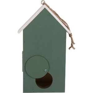 Clayre & Eef 6H2439 Vogelhuis 15x10x22 cm