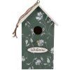 Clayre & Eef 6H2439 Vogelhuis 15x10x22 cm