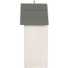 Clayre & Eef 6H2441 Vogelhuis 15x10x22 cm witgrijs