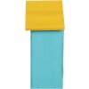 Clayre & Eef 6H2444 Vogelhuis 15x10x22 cm Blauw Geel