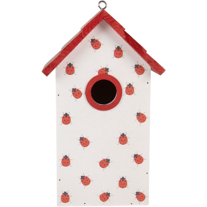Clayre & Eef 6H2445 Vogelhuis 15x10x22 cm
