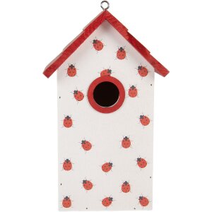 Clayre & Eef 6H2445 Vogelhuis 15x10x22 cm