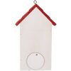 Clayre & Eef 6H2446 Vogelhuis 15x10x22 cm Hout Landelijke Stijl