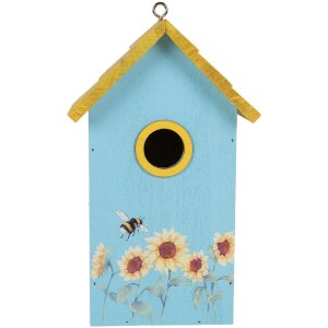 Clayre & Eef 6H2448 Vogelhuis 15x10x22 cm
