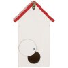 Clayre & Eef 6H2450 Vogelhuis 15x10x22 cm