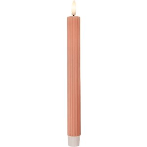 Clayre & Eef 6CA0002P LED Kaarsen Set 2 Roze 2x25 cm