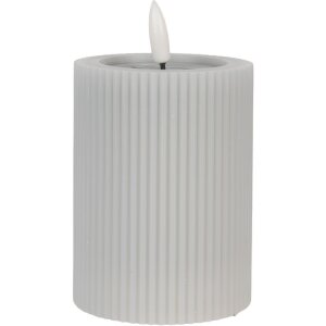 Clayre & Eef 6CA0003G LED-kaars Ø 8x13 cm 2xAA