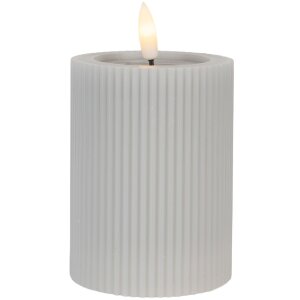 Clayre & Eef 6CA0003G LED-kaars Ø 8x13 cm 2xAA