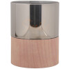 Clayre & Eef 6CA0006 LED Kandelaar Ø 8x10 cm 3xAAA