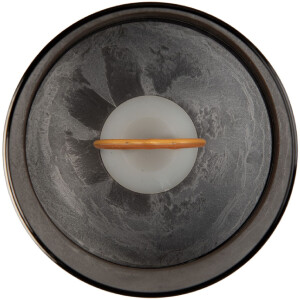 Clayre & Eef 6CA0007 LED Kandelaar Ø 8x10 cm 3xAAA Bruin