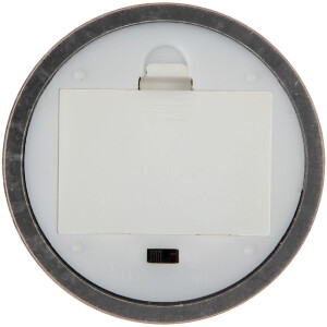 Clayre & Eef 6CA0007 LED Kandelaar Ø 8x10 cm 3xAAA Bruin