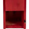 Clayre & Eef 6H2457 Vogelhuis 14x12x21 cm Hout Landelijk