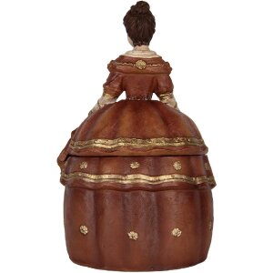 Clayre & Eef 6PR5546 Sieradenkist Vrouw 19x16x29 cm Rood