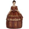 Clayre & Eef 6PR5546 Sieradenkist Vrouw 19x16x29 cm Rood