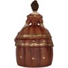 Clayre & Eef 6PR5546 Sieradenkist Vrouw 19x16x29 cm Rood