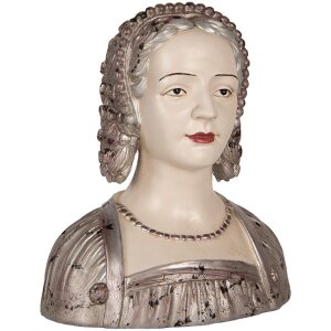 Clayre & Eef 6PR5548 Decoratieve Buste Vrouw 27x15x30...